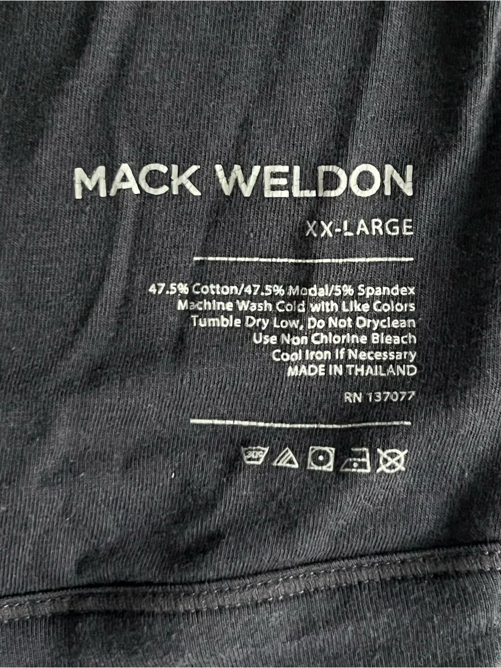 Mack Weldon Men's 18-Hour Jersey Boxer Briefs *5 Pairs* White/Gray/Red/Blue/Navy